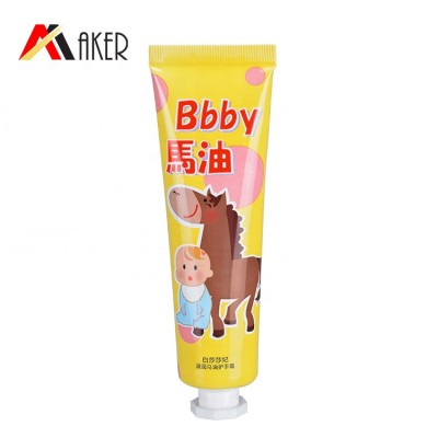 2020 Newest custom design 30ml empty aluminum laminated hand cream tube with octagonal screw cap