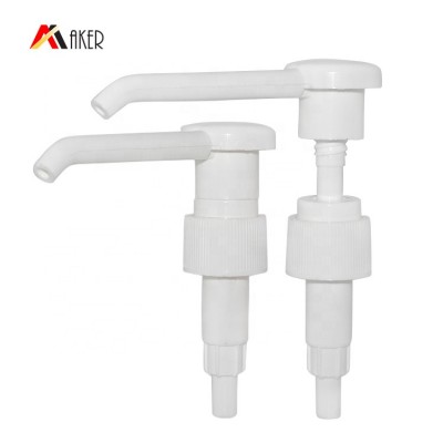 OEM Long Nozzle Dispenser Long Mouth Plastic Hand 410 24mm 28mm Lotion Pump